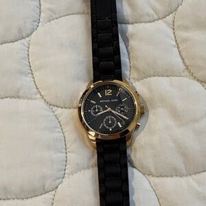 Michael Kors Gold and Black Watch